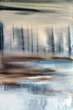 Hinterland III by Karin Pfannenschmidt Art